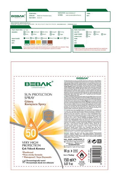 Pdp (Bebak Sun Protection Spray Spf 50 + 150 mL   Etiket 3 Page 001)